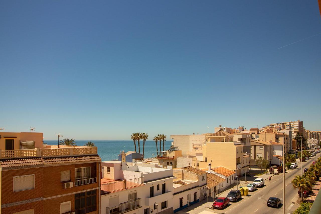 A View Of The Beach Duplex Málaga Esterno foto